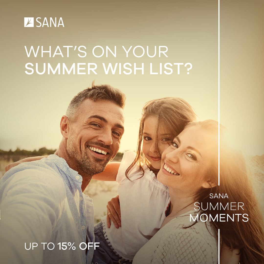 SANAHotels's tweet photo. Este Verão explore uma nova cidade, assista ao pôr do sol ou prove novos sabores beneficiando de até 15 % de desconto com os SANA Summer moments, se reservar diretamente connosco.

👉 Saiba Mais: https://t.co/Don3oukxmX

#sanahotels https://t.co/VomL1neV2Z