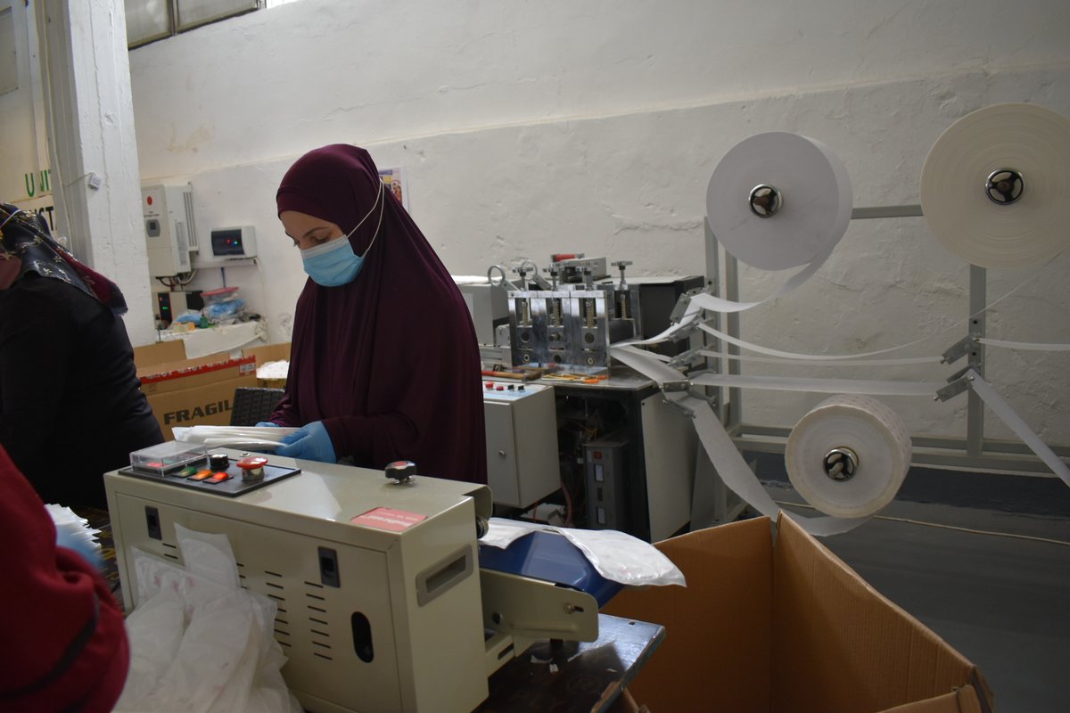 UN Women Lebanon (@unwomenlebanon) on Twitter photo Grateful for <a href="/SafirAustralia/">Andrew Barnes 🇦🇺🇱🇧</a>'s visit to our 👩🔬women-led menstrual hygiene production unit in Beirut🇱🇧
Together w/<a href="/ACTEDLebanon/">ACTED Lebanon</a> & <a href="/Nusanedorg/">Nusaned</a>, we are supporting 300 women to earn an income through the production & distribution of menstrual pads to over 15,000 women & girls. Grateful for <a href="/SafirAustralia/">Andrew Barnes 🇦🇺🇱🇧</a>'s visit to our 👩🔬women-led menstrual hygiene production unit in Beirut🇱🇧
Together w/<a href="/ACTEDLebanon/">ACTED Lebanon</a> & <a href="/Nusanedorg/">Nusaned</a>, we are supporting 300 women to earn an income through the production & distribution of menstrual pads to over 15,000 women & girls.