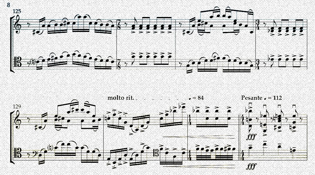 This will be wonderful - they're such great players. Heather and @LanaTrotovsek are giving the UK premiere of my Duo for Violin and Cello. Here's a snippet to whet your appetite...