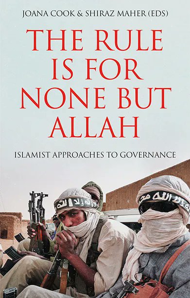 "The Rule is for None but Allah," edited by <a href="/Joana_Cook/">Joana Cook</a> &amp; <a href="/ShirazMaher/">Shiraz Maher</a> is out! The publication which examines 15 cases on different Islamist approaches to governance features a chapter from <a href="/demuynckmer/">Méryl Demuynck</a> and <a href="/Julie_Coleman/">Julie Coleman</a>. Get 30% off using code RULE30: buff.ly/3BGiq15