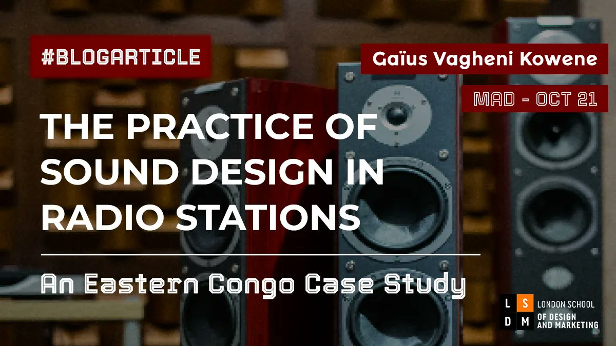 LSDMLondon's tweet image. With audience members' behaviours always evolving, radio stations are resorting to sound design to captivate their listeners' attention and build the loyalty of their clients.
Read more about it article here 🔗 buff.ly/459EfUe
#LSDM #BlogArticle #StudentsProjects