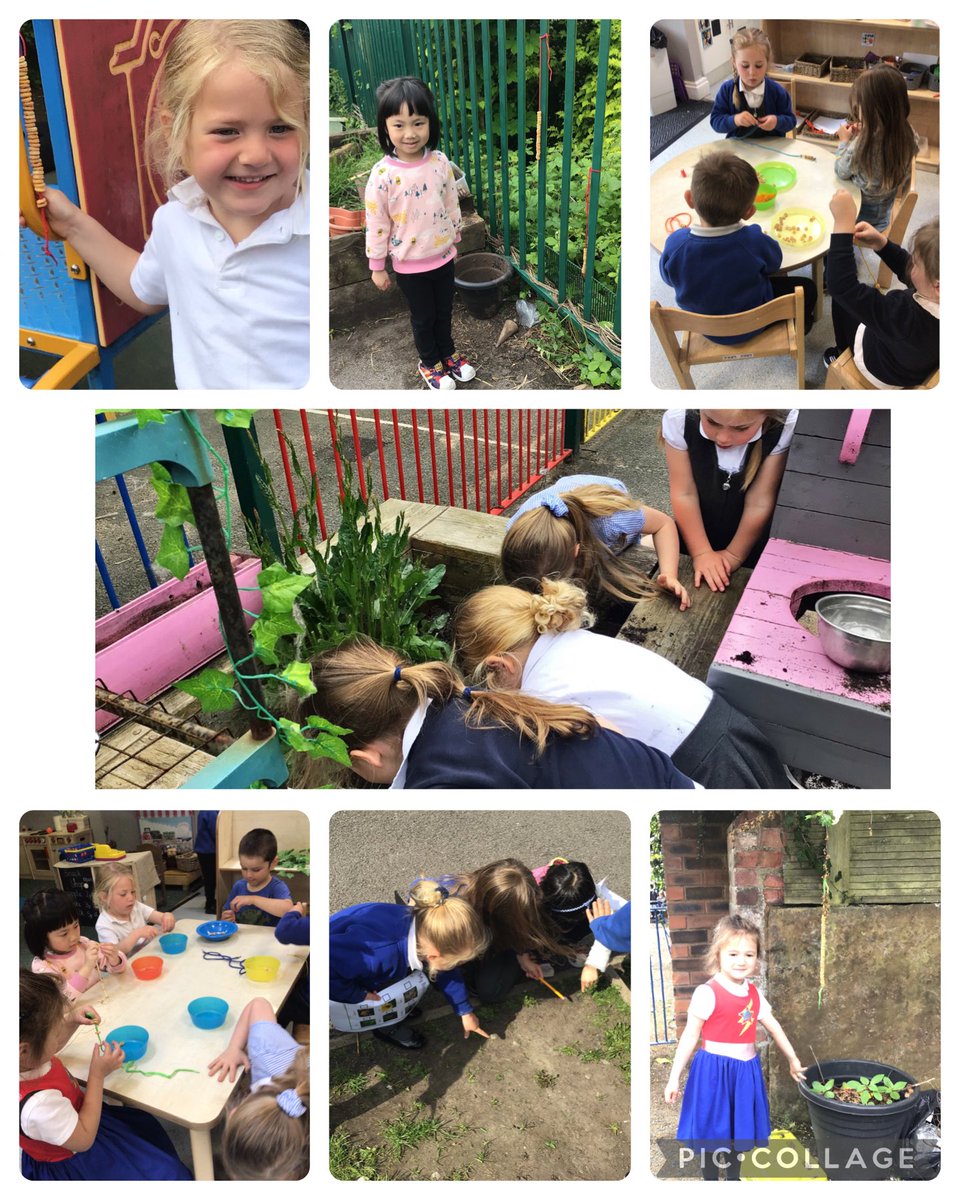 We made some bird feeders and observed the animals visiting our garden for their snack! #outdoorclassroomday #love #doallyoucan