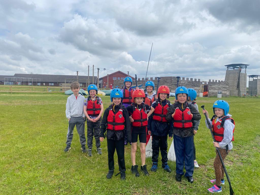 Group 2 having a blast during giant SUP!