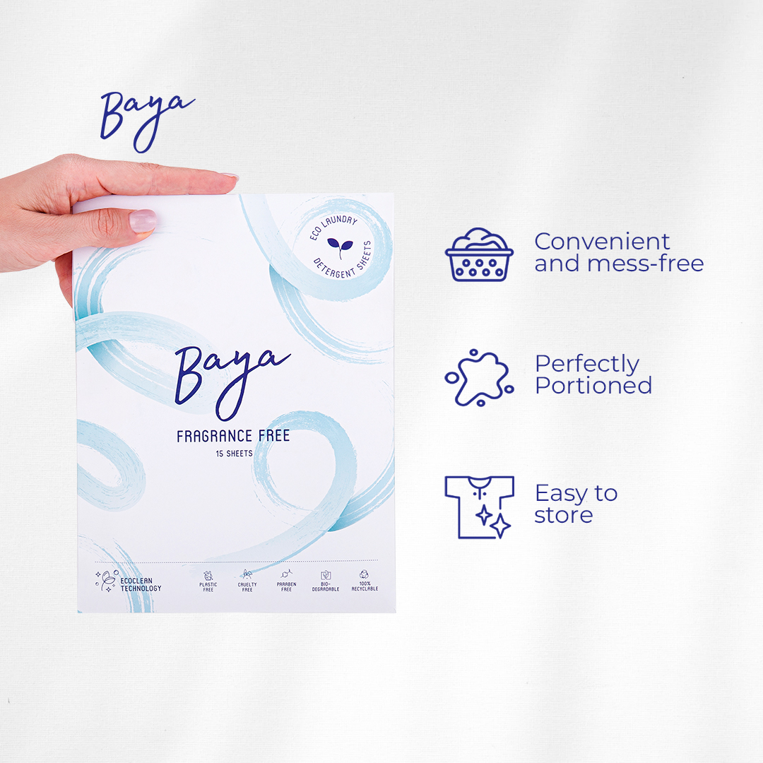 BayaLifeUAE's tweet image. Discover the simplicity of Baya Laundry Sheets and experience cleaner, fresher clothes with ease. Visit baya.life to order yours today and join the laundry revolution sweeping across UAE! 🌺✨🧺 #BayaLife #UAE #LaundryRevolution