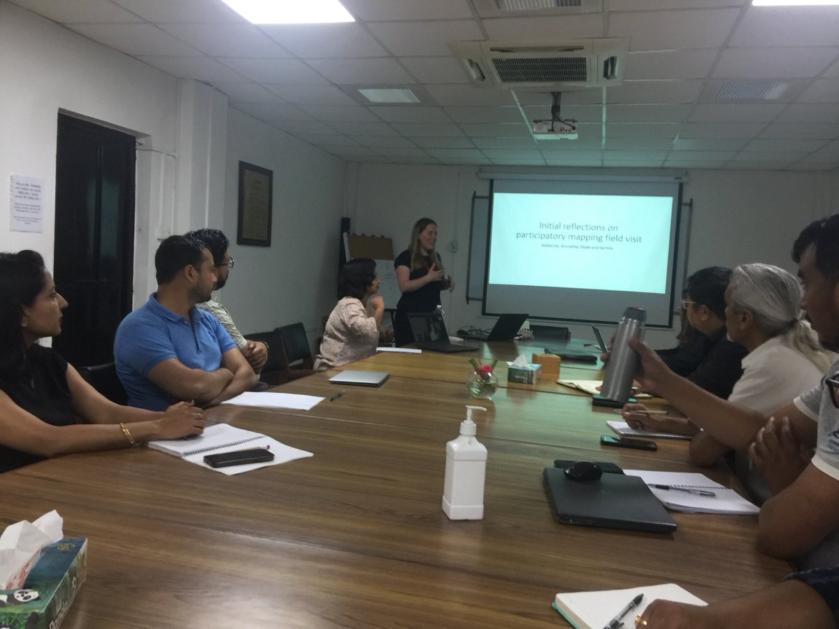 NSETNepal1's tweet photo. Sharing initial thoughts on participatory mapping focused on assessing community mobility in a community from Sindhupalchowk/Nepal in relation to landslide hazards and risks done by Dr. Katherine Arrell within team @DurhamUni @SocialScienceBaha @NSET under #SajagNepal. https://t.co/OaOyxyE7mg