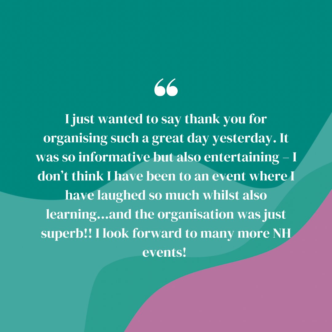 drlouisenewson's tweet photo. I’m so proud of what we achieved with the @NHMenoSociety conference yesterday, and this feedback makes me even more so.

Everything we do across the Newson Health group is to improve the future health of women and being able to facilitate such important conversations with healthcare professionals across a range of specialisms will go a long way to achieving that.