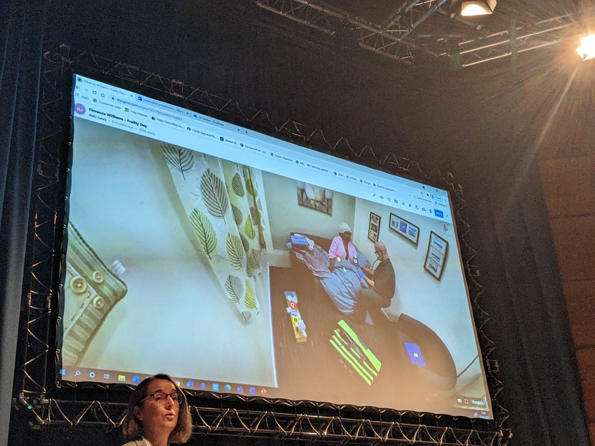 Sally Greenbrook (@sallygreenbrook) on Twitter photo A simulation of a patient's living room used in training, as shown by <a href="/drhmiles/">Helen Miles</a>.
In keeping with my tradition of pointing out stuff that doesn't matter at all, I think those are the same curtains as in my living room. #BGSconf A simulation of a patient's living room used in training, as shown by <a href="/drhmiles/">Helen Miles</a>.
In keeping with my tradition of pointing out stuff that doesn't matter at all, I think those are the same curtains as in my living room. #BGSconf
