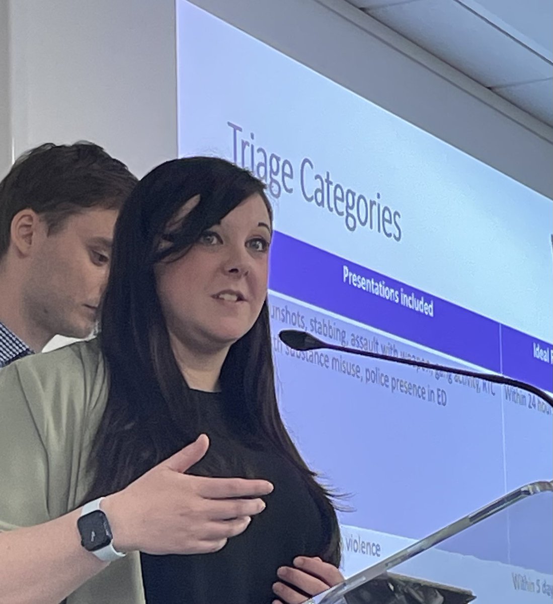 NajeebR777's tweet photo. Our very own @Bex13Yates and Matt Batten presented their evaluation findings of the Leeds Navigator service @MyiED @LeedsHospitals https://t.co/4K2m40JIeq