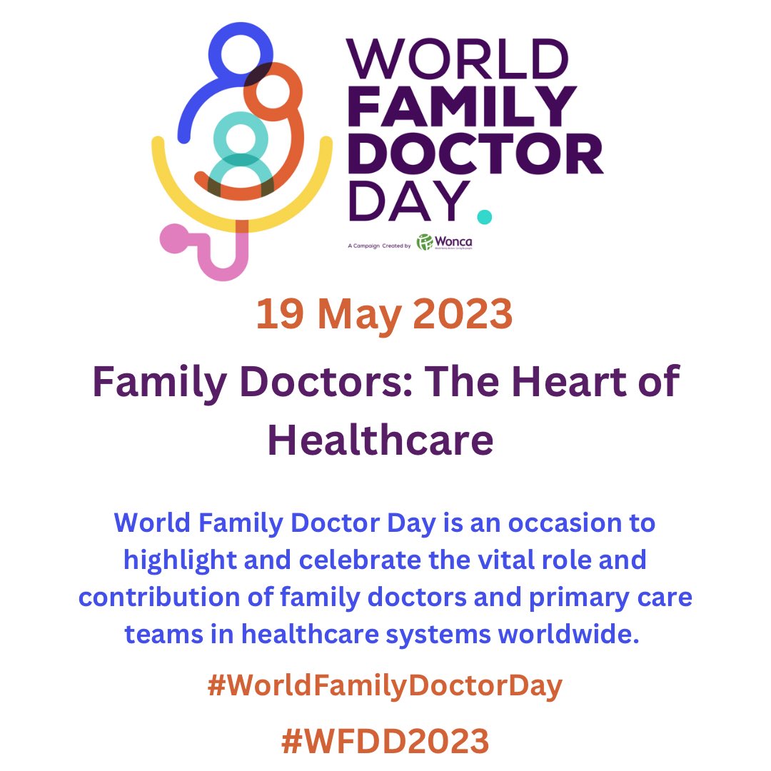 Although the GP might be the best known member of the primary care team, they are just one part of a diverse team that includes clinical admin staff, care navigators, nurses, physician associates, pharmacists, social workers, counsellors, physios, & paramedics. #WFDD2023