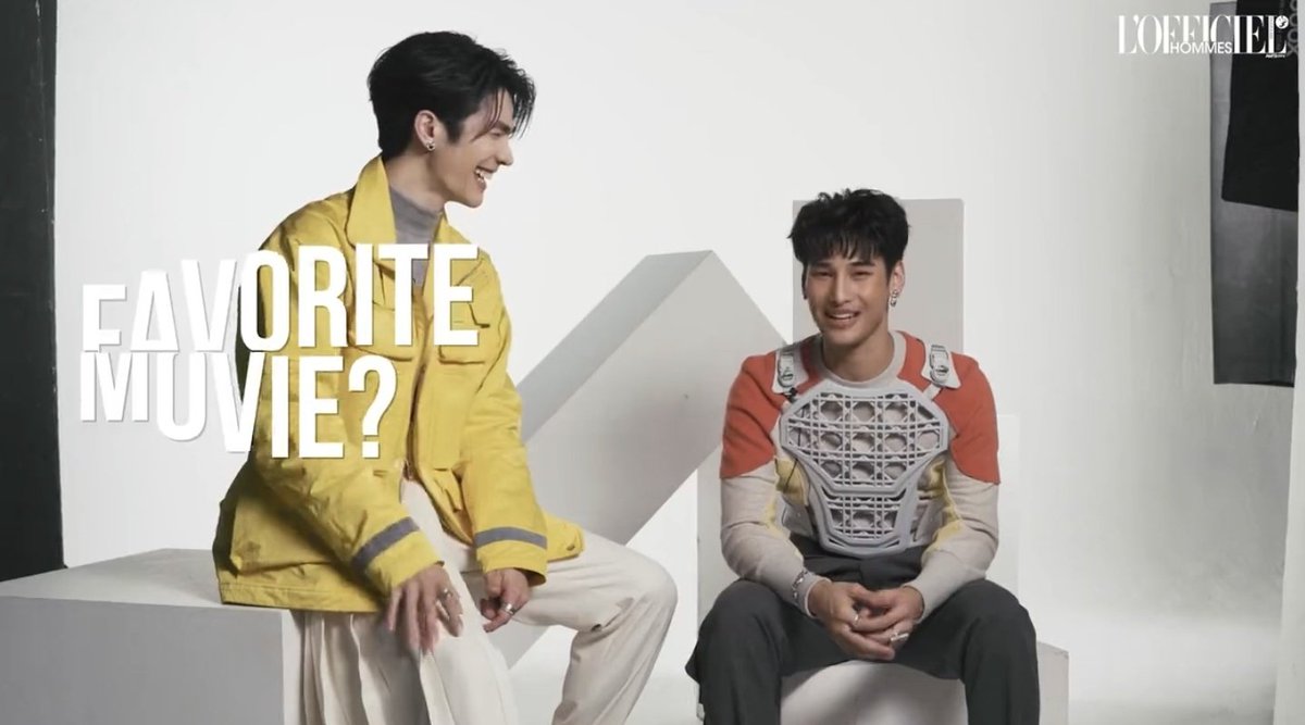 Favorite Movie  = แมนสรวง
Favorite Series  = คินน์พอร์ช 

ขายเก่งมาก😂👍

#HommesThailandxMileApo
#Dior #DiorMenFall2023
#MilePhakphum #Nnattawin
#LOfficielHommesThailand