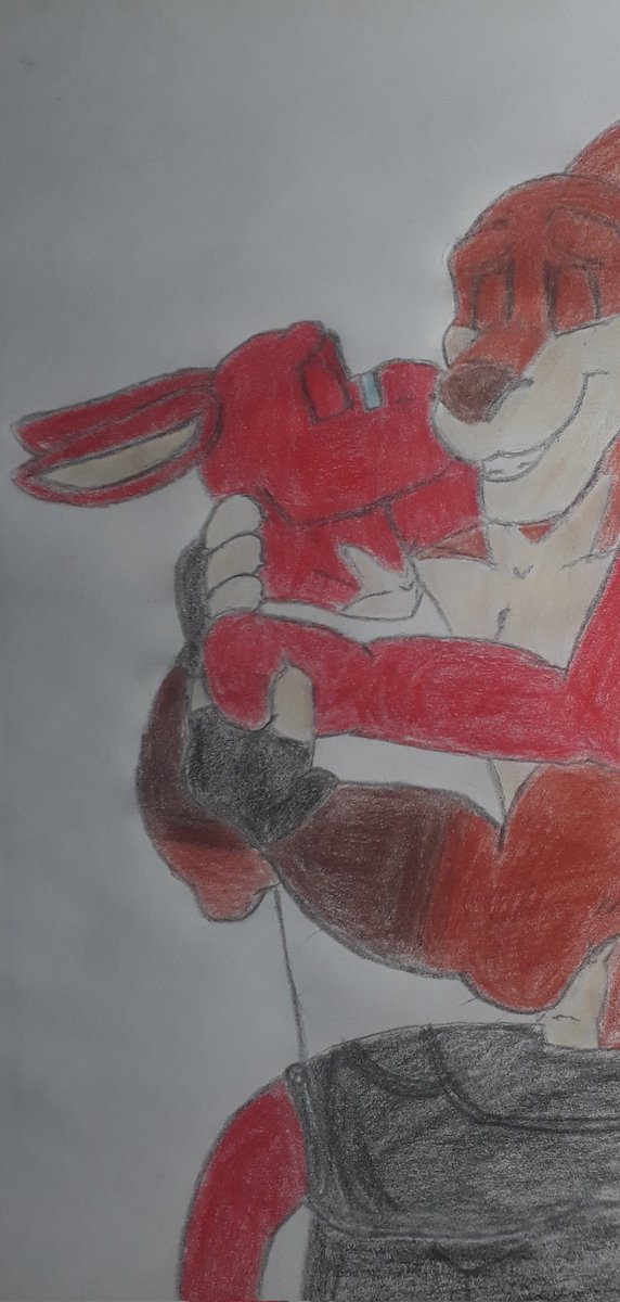 Otonkolos's tweet photo. I'm thinking about drawing a fanart of Nestle (@/OtterTem's OC) on digital art 🦘💙 https://t.co/BrlpIaYL1j