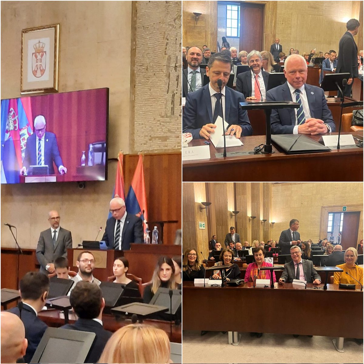 Speech from the #FBE president, Bas Martens, during the outstanding Formal Session at the Academy in the Assembly of the Autonomous Province of Vojvodina, on the occasion of the Advocacy Days. Thanks for the invitation! #NoviSad #AdvocacyDays