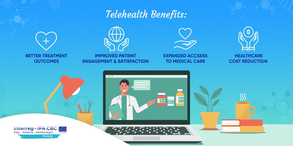 phasecbc's tweet photo. 🔹Telehealth benefits those with specific healthcare needs, whether requiring a special provider or extra accessibility. Groups that might be especially likely to benefit from telehealth include: People who live in rural areas with limited access to care. 

#Phase #ehealth https://t.co/hmggKOxnnG
