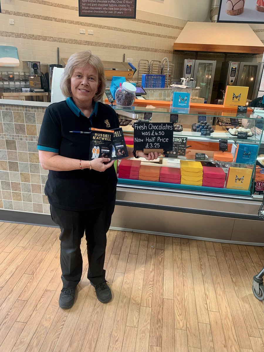 Booths Supermarket (@boothscountry) on Twitter photo Sarah has fresh <a href="/RandA_Chocs/">Russell and Atwell</a> chocolates on offer at Knutsford! Do you fancy giving them a try? 🍫 Sarah has fresh <a href="/RandA_Chocs/">Russell and Atwell</a> chocolates on offer at Knutsford! Do you fancy giving them a try? 🍫