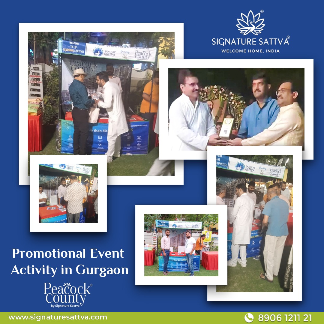 SattvaSignature's tweet photo. Signature Sattva made a remarkable impact through its successful participation in a recent promotional event !! #SignatureSattva #PeacockCounty #AffordableHousing #ResidentialProject #Home #Realestate #NewProject #CMAY #Alwar | https://t.co/WeUMInAKR2 | ✆ +91 8906121121 https://t.co/auKDPgEvwR