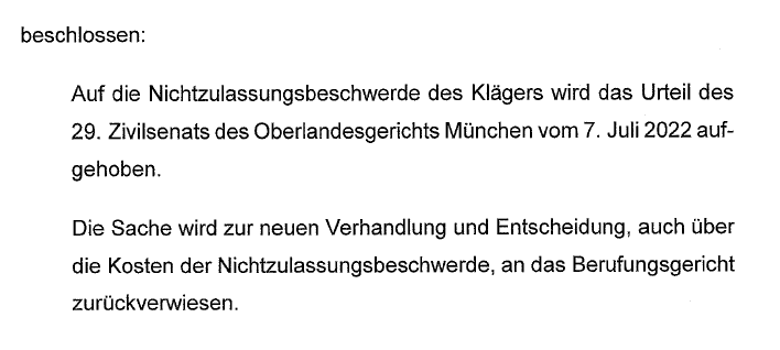 puetz_marc's tweet image. ...da sage noch einer, es wäre #Essig mit unserer Nichtzulassungsbeschwerde...