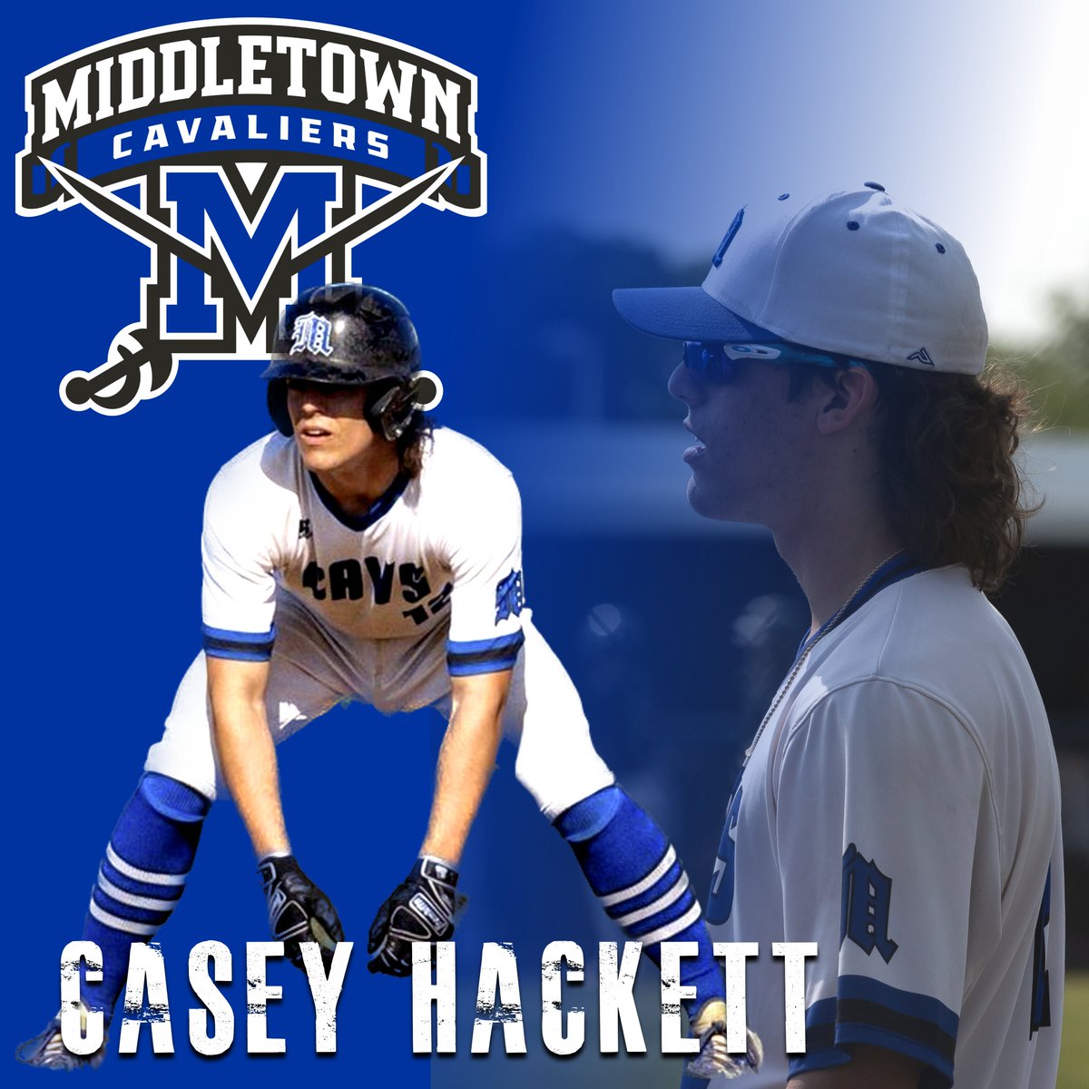 Thank you and congratulations to our seniors!
Casey Hackett- catcher/OF, Captain