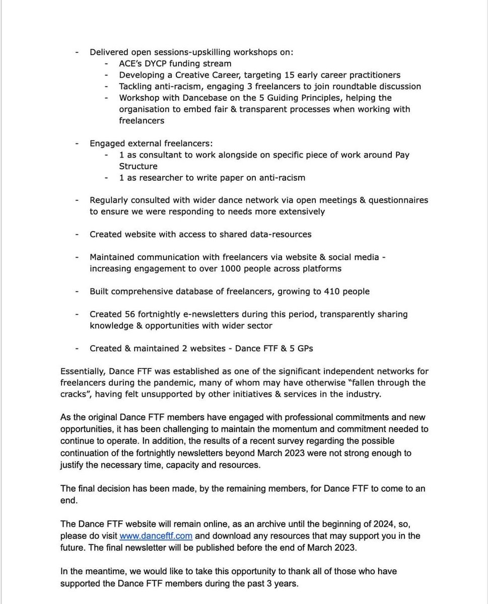 Dance Freelance Task Force tweet media