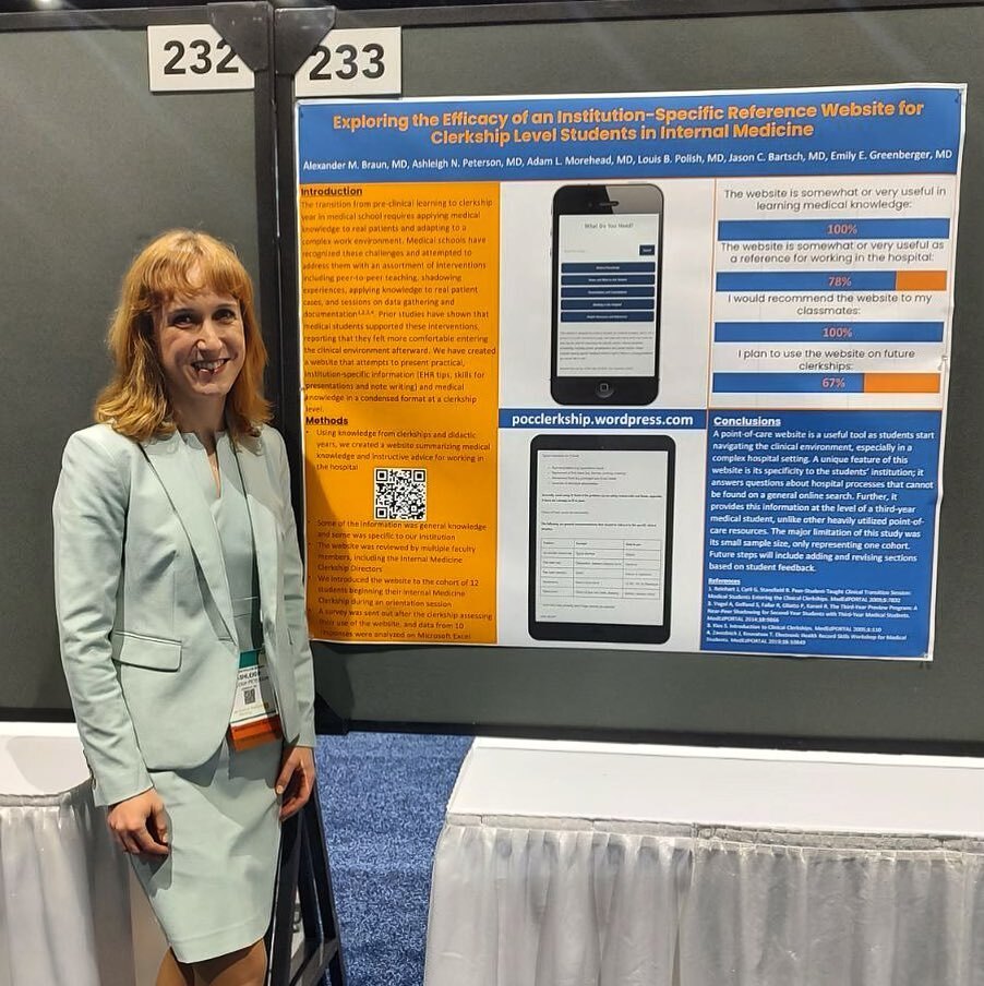 Ashleigh, one of our amazing PGY-1’s got the chance to present her research at the national ACP conference a while back as well! Great job Ashleigh! instagr.am/p/CsbCNM8uTDI/ Ashleigh, one of our amazing PGY-1’s got the chance to present her research at the national ACP conferenc…