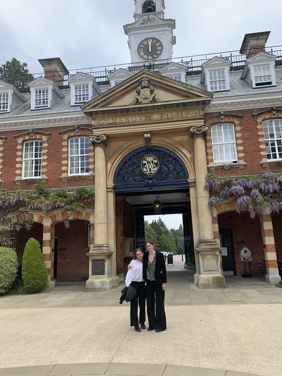 Congratulations to our final U6th IB finishers, Sophie and Posie! Along with Tara and Tallulah, you have all worked so hard and deserve a wonderful, revision-free summer. See you in a week for Speech Day! 🥳🍾🥂🌟👏