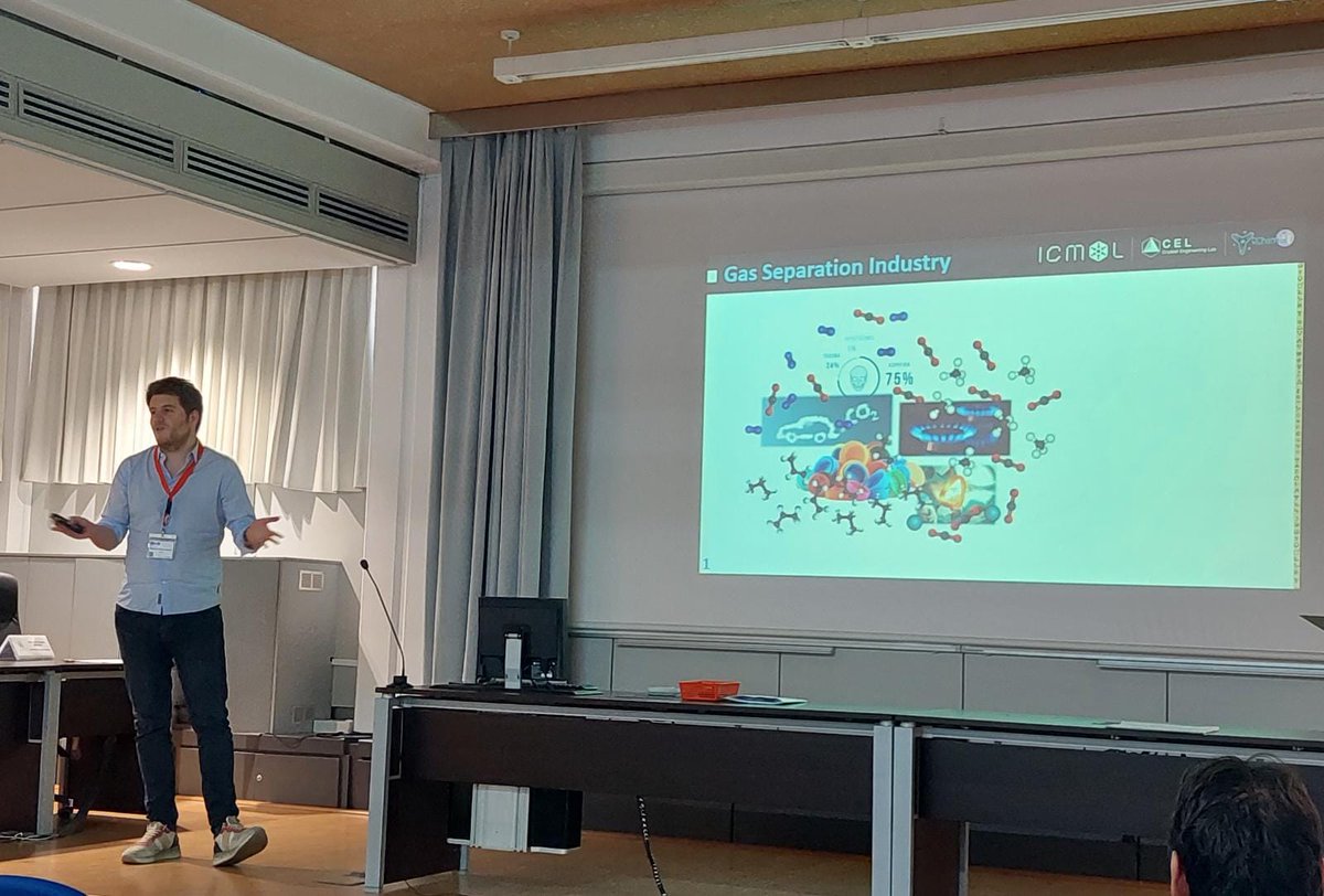 YRChem (@yrchem2023) on Twitter photo 📢 Now we have <a href="/E_AndresGarcia/">Eduardo Andres-Garcia</a> an engineer between chemists who shows us industrial 'breakthrough' in carbon dioxide capture using MOFs, an opportunity to oppose climate change evolution by industrial revolution
#YRChem #PhD #Chemistry 📢 Now we have <a href="/E_AndresGarcia/">Eduardo Andres-Garcia</a> an engineer between chemists who shows us industrial 'breakthrough' in carbon dioxide capture using MOFs, an opportunity to oppose climate change evolution by industrial revolution
#YRChem #PhD #Chemistry