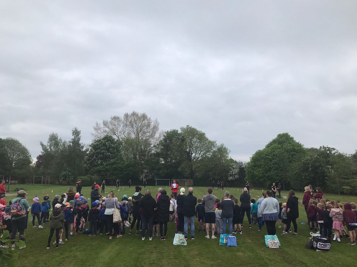 A ‘grey day’, but it didn’t take the shine off <a href="/Sport_Influence/">Sporting Influence</a> EYFS &amp; KS1 Multi Skills Festival <a href="/staveleycps/">Staveley Community Primary School</a> Well done to all the children and a special thank you to the Young Leaders from <a href="/BBridgeHigh/">Boroughbridge High</a> and <a href="/MrCrooks_SI/">Nick Crooks</a> and <a href="/MrMcTernan_SI/">Dan McTernan</a> 
#primarype
#harrogate
#physed