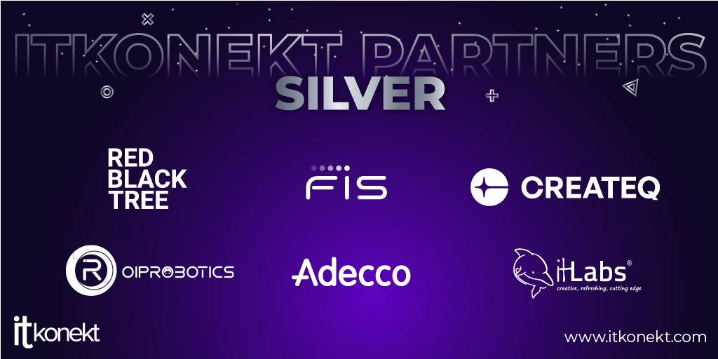 Zahvaljujemo našim SILVER partnerima na ITkonektu ove godine! 🙂

<a href="/redblacktree_rs/">Red Black Tree</a> <a href="/FISGlobal/">FIS</a> @ CREATEQ @ OIP Robotics @ Adecco Information Technology <a href="/TheItLabs/">IT Labs</a>

Pridružite nam se ovog vikenda na Beogradskom sajmu - ITkonekt 2023 🙂
itkonekt.com/it-conference-…