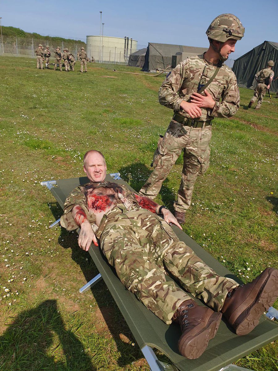 ComdMed_RAF's tweet image. Ex Auxilium Fort has continued to be a resounding success. The team have continued to work hard this morning through to demolition. A big shout out to those involved with CASSIM, FS Hardwick and Sgt Simpson, what a job!!! 👏🏽🏥🙌🏽 #TMW @AirOfficerGE @RAFMedReserves #WeEnable