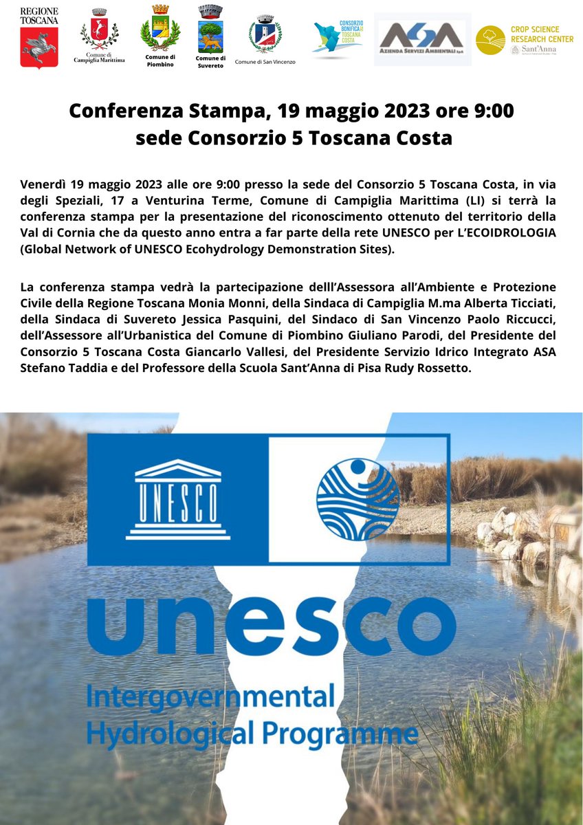 Consorzio Bonifica 5 Toscana Costa tweet media