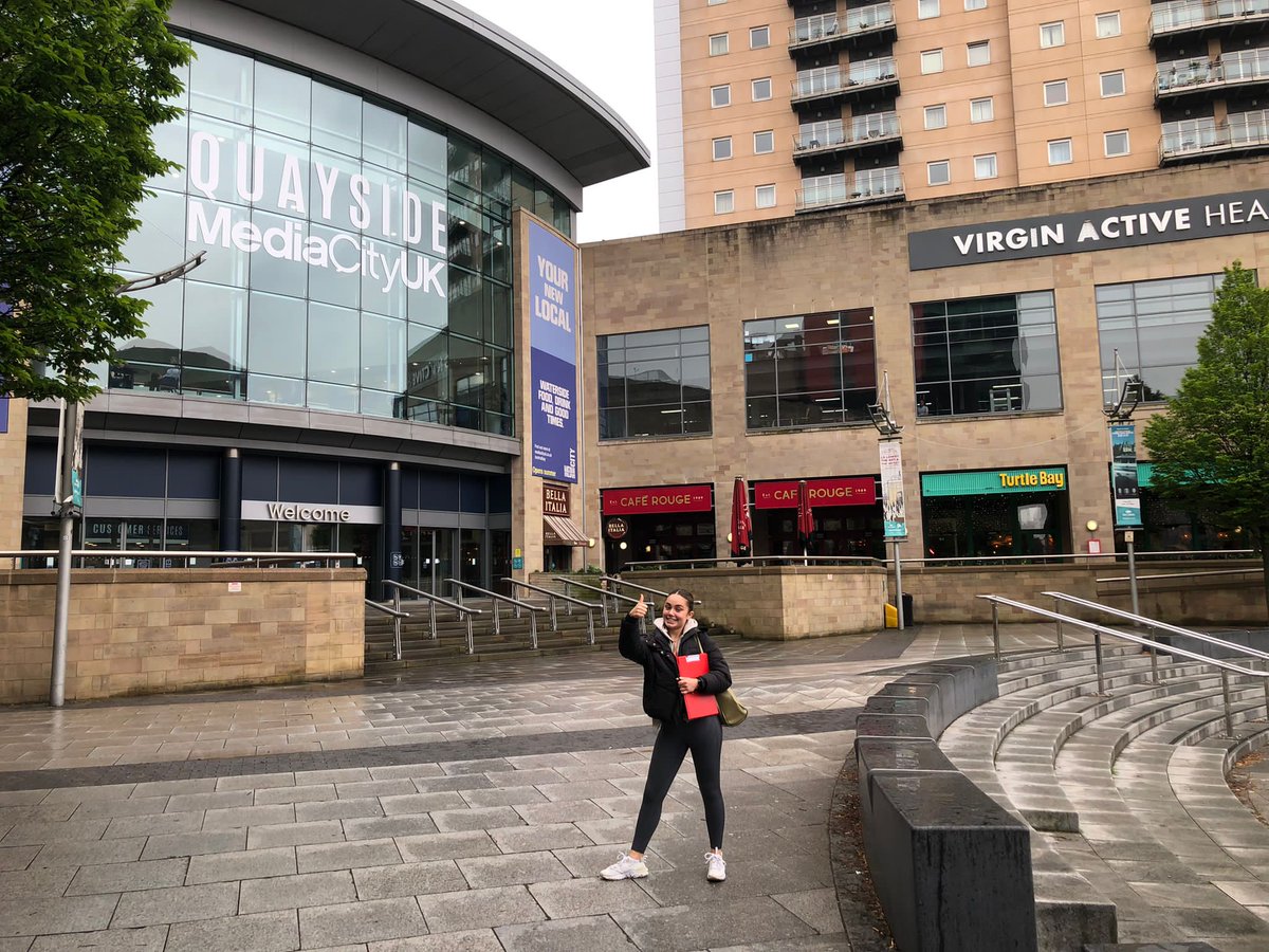 The Year 12 A Level geographers are exploring Salford and Media City, as part of the Changing Places topic, with local historian and resident Roy 🌍 #Salford #ALevel #ChangingPlaces #Geographer #Geography
