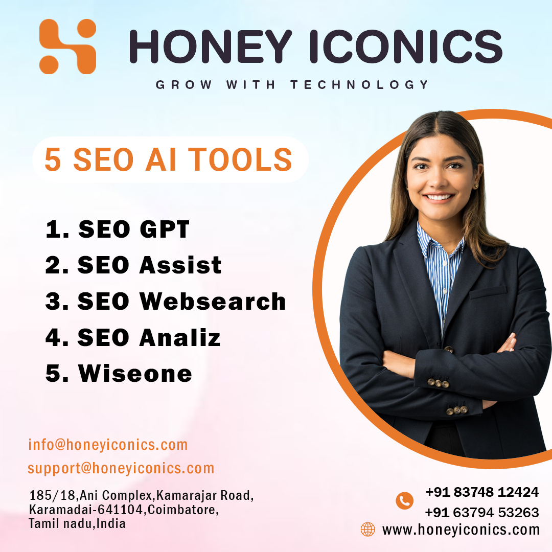 arul031981's tweet image. 🔍🛠️ Celebrating 5 SEO Tools Day: Unleashing the Power of Search Optimization 📈✨

#websitedesigningcompanyincoimbatore #honeyiconics #webdevelopmentcompanyincoimbatore #digitalmarketingcompanyincoimbatore #seo #digitalmarketing #digitalmarketingcompanyincoimbatore
