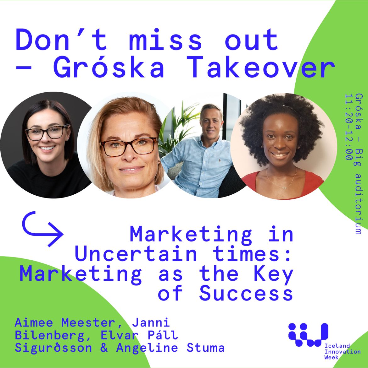 📣As a part of Iceland Innovation Week, our Director of Marketing, Elvar Sigurðsson will share his invaluable insights alongside industry experts at an insightful panel discussion on Tuesday 23rd May. 📷 Grab your festival pass here: lnkd.in/eswdYpmv