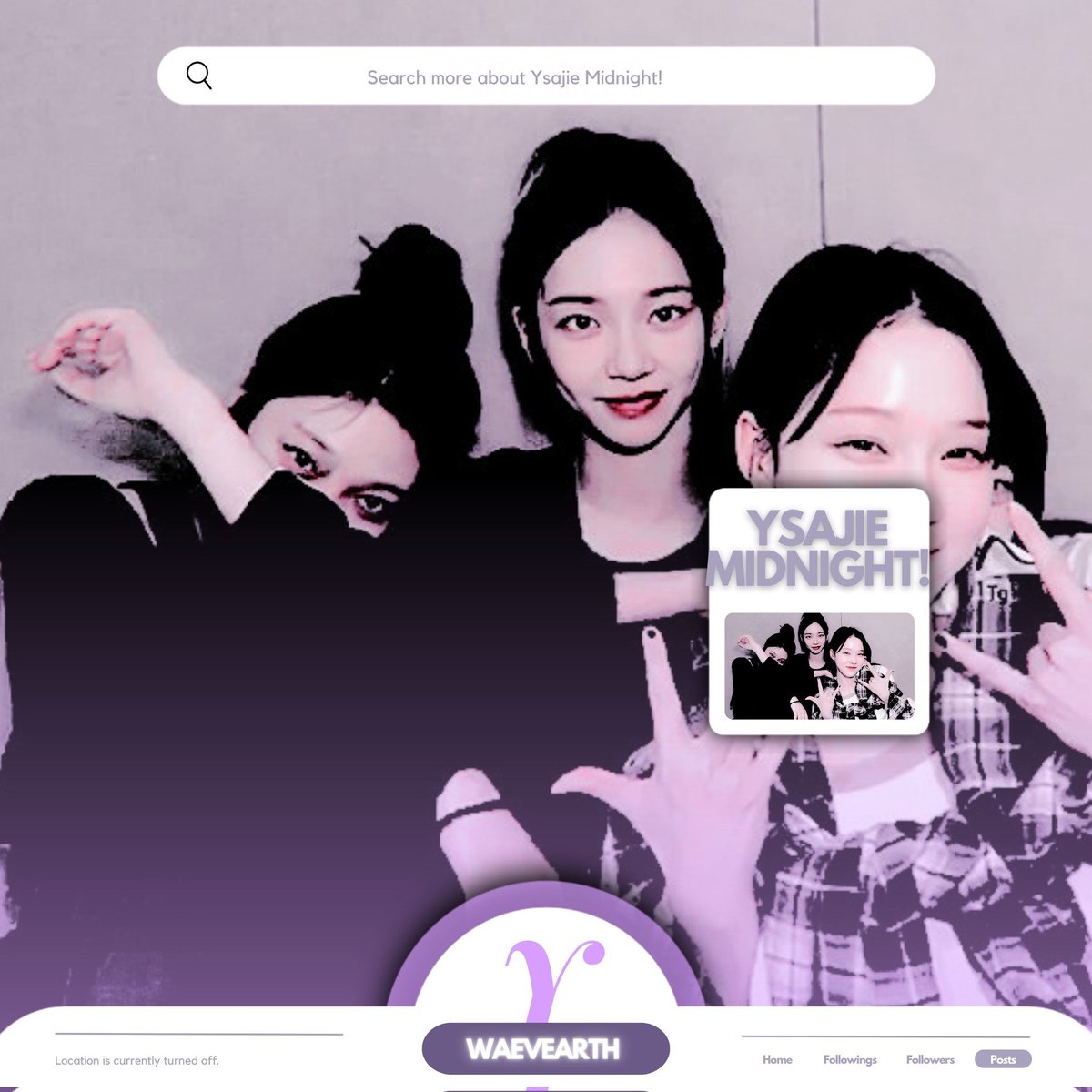 ㅤ

        ❪ ﹫waevearth  ❫   SNS UPDATE!
        19 : 3O   ⊂⊃   May 19, 2O23
        Celebrated something special
        with my fave girlies today! I love
        you two so much. <3

ㅤ