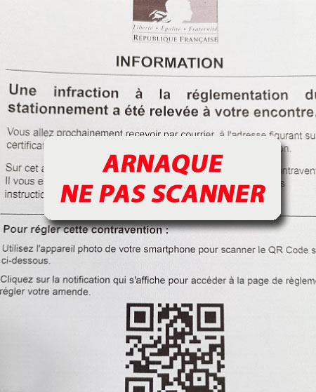 FrHalper's tweet photo. #Arnaque aux fausses #contraventions : ne pas scanner de #QRcode sur votre pare-brise !
C'est un moyen pour les escrocs d'inviter les victimes à renseigner leurs coordonnées bancaires
Même si le site d'arnaque a été bloqué, d'autres peuvent être ouverts !
https://t.co/aJ1o1cJd3R https://t.co/DegN3BJMNV