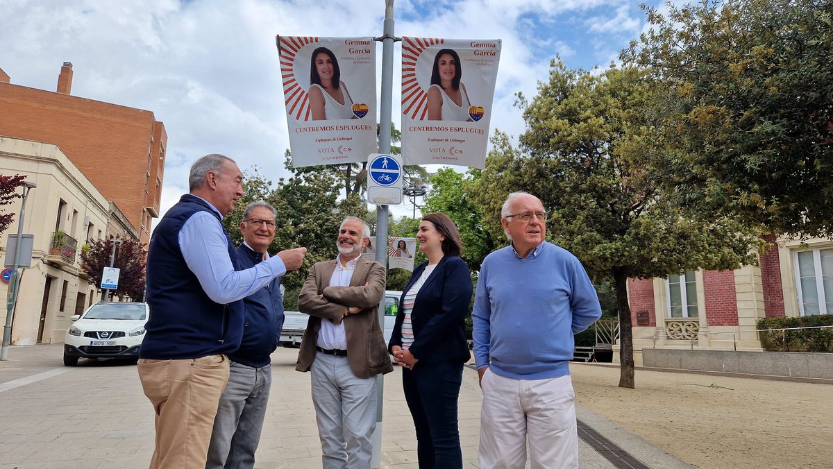 🟠 Empezamos este octavo día de campaña en Esplugues, con nuestra candidata <a href="/GemmaCG79/">Gemma</a> y el equipazo de <a href="/Cs_Esplugues/">Cs Esplugues de Llobregat</a> 

‼️ Te lo contamos aquí 😉