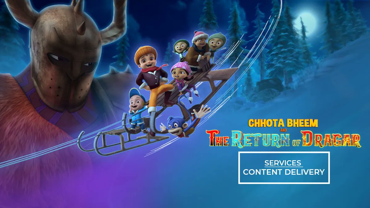 vistadigimedia's tweet photo. Content Delivery for Netflix by VISTA INDIA.
Thank You team Green Gold Animation! It was a pleasure to be associated with you on this Film.
Watch here - https://t.co/FFpA5Xl7na
#ChotaBheem #Dragar #Animation #RajivChilaka #Netflix #GreenGoldAnimation #VistaIndia https://t.co/3mZTYg6IzE