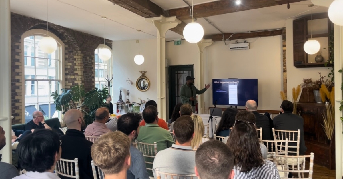 formula_rec's tweet photo. Thank you to everyone who joined us for our first 'Talking About Innovation' event last night!

Initial feedback is in, and it's official:

The sushi was a hit. 🍣

Here's a sneak peek of some of the highlights captured by attendees. More to follow next week... https://t.co/YnnkhuLnLn