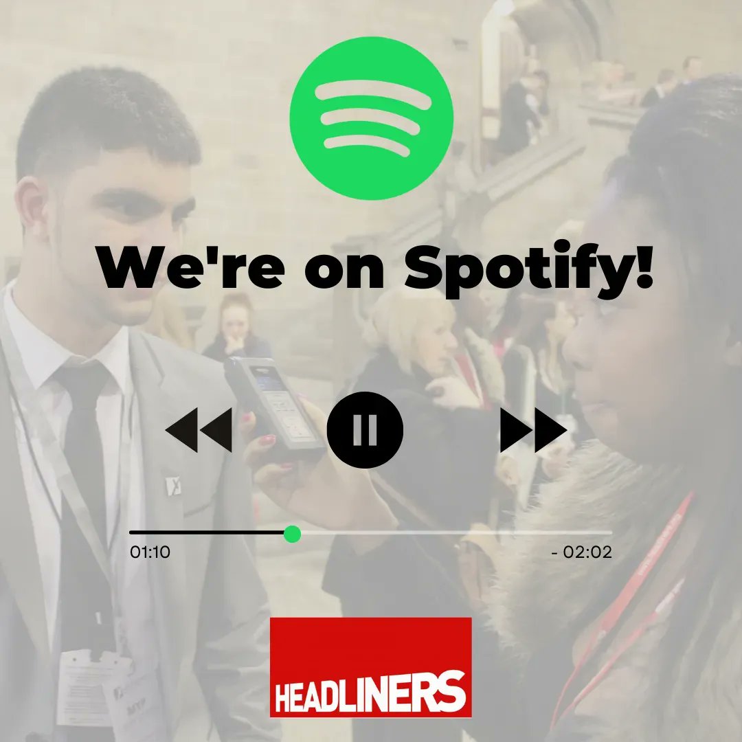 We’re now on Spotify! Check out our podcasts on buff.ly/3O6DeGn
#empower #educate #advocate #youngvoicescount <a href="/headlinersuk/">Headliners UK</a>