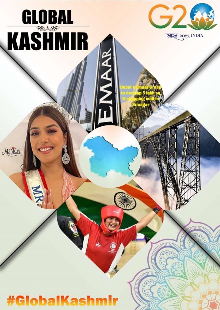 Kashmir is beautiful 
Kashmir is grand
Kashmir is hospitable
Kashmir is developing
Kashmir is India
India is Kashmir 

Welcome to paradise on earth

#G20Kashmir 

#GlobalKashmir