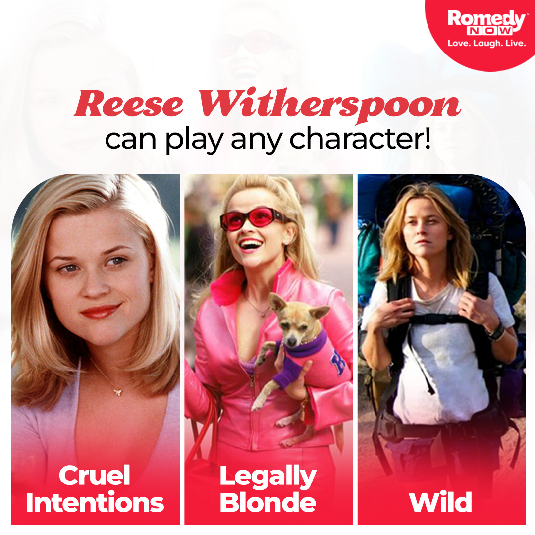 Which one is your favourite character?

#ResseWhiterspoon #Wild #Legallyblonde #CruelIntentions #RomedyMovies #Hollywoodmovies #Romcoms #favouritecharacter