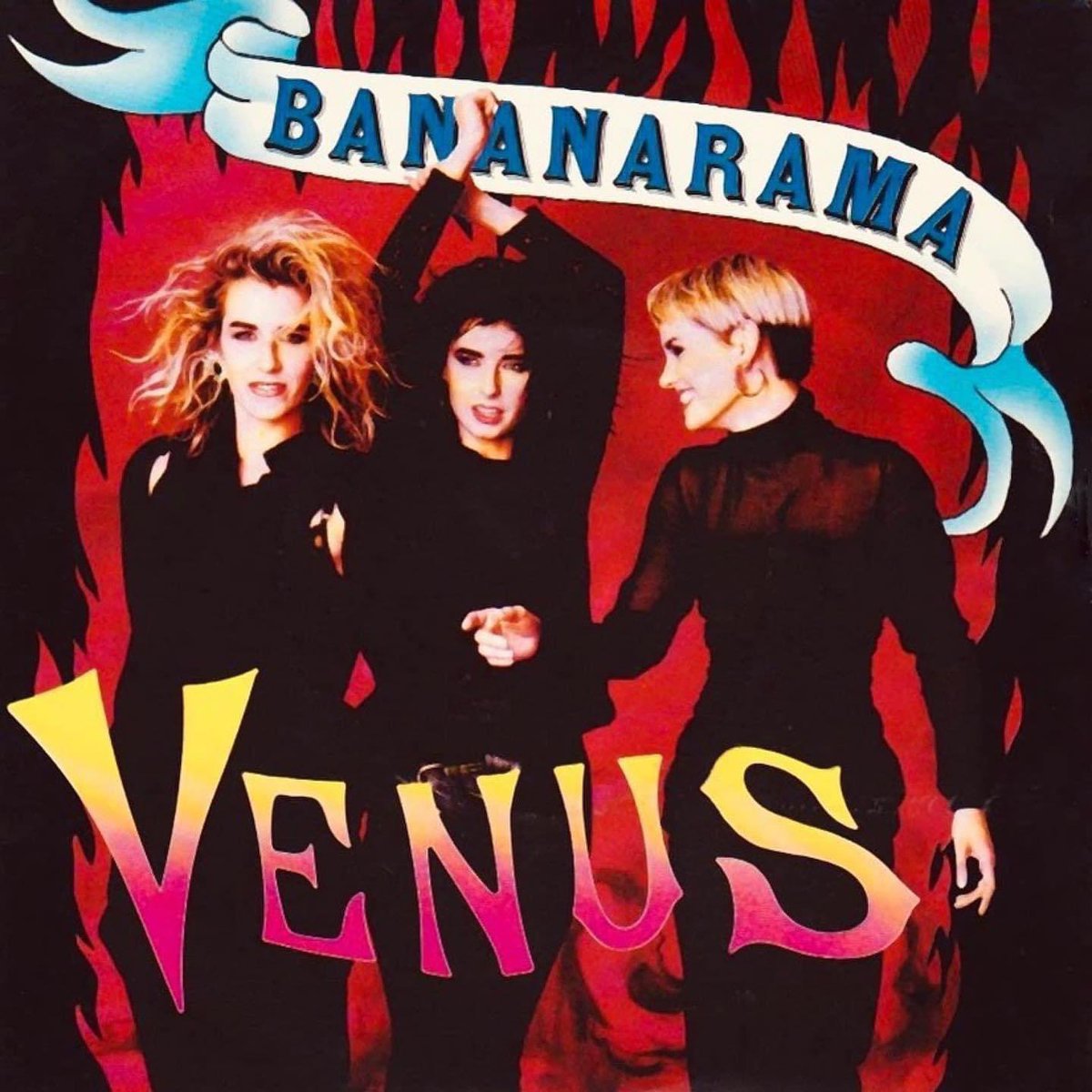 Happy anniversary to Bananarama’s version of “Venus”. Released this week in 1986. #banarama #venus #trueconfessions  #siobhanfahey #saradallin #kerenwoodward #faheydallinandwoodward #shockingblue 🍌🍌🍌