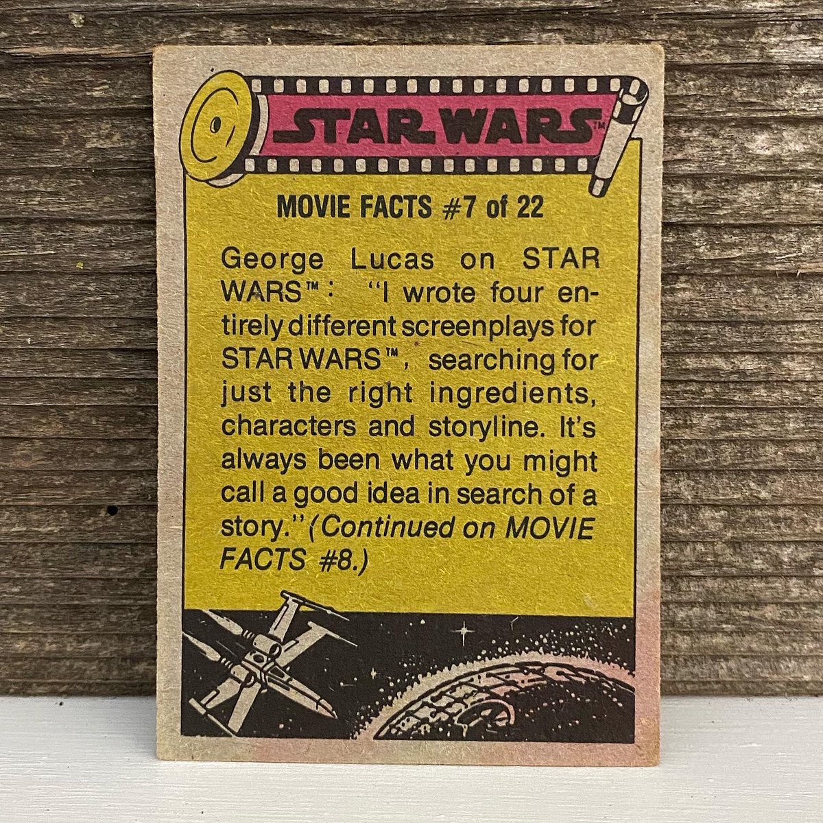 Topps Star Wars Series 4: #227 Instructing the Rebel pilots #collector #starwars #vintage #vintagestarwars #topps #tradingcards #rebels #moviefacts