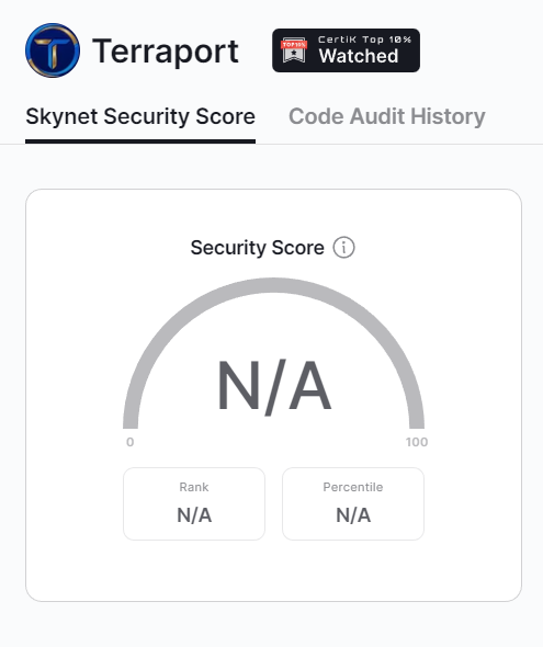 🔥#Terraport is in top 10 views on @CertiK 🔥 #LUNC #LuncArmy #LuncBurn #LUNCCcommunity #TerraClassic #Crypto #LunaClassic #LunaClassicHQ #CryptoNews #cryptotrading #Terra #DEX #DeFi #terraport #USTC #Certik #CertiKSkynetAlert