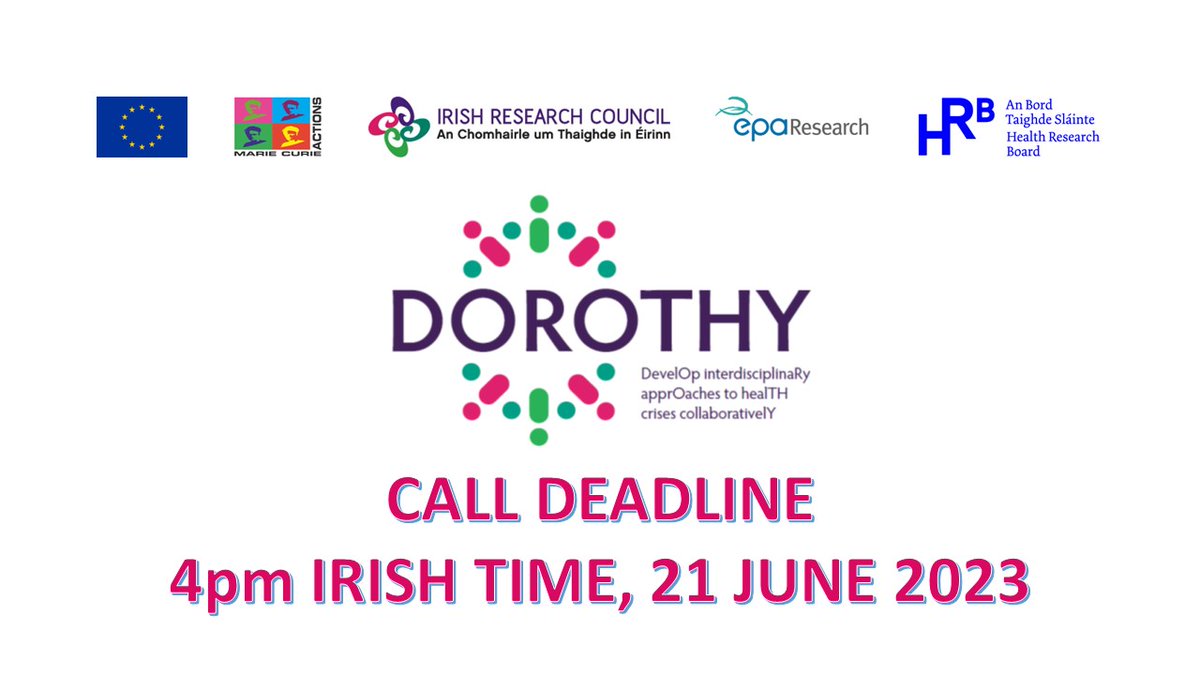 We've just updated our extensive FAQ page, including answers to all sorts of questions about applying for DOROTHY, eligibility, mobility and more: dorothy.ie/faqs/ #postdocposition #postdocjobs #AcademicTwitter #AcademicChatter #researchfunding #publichealth