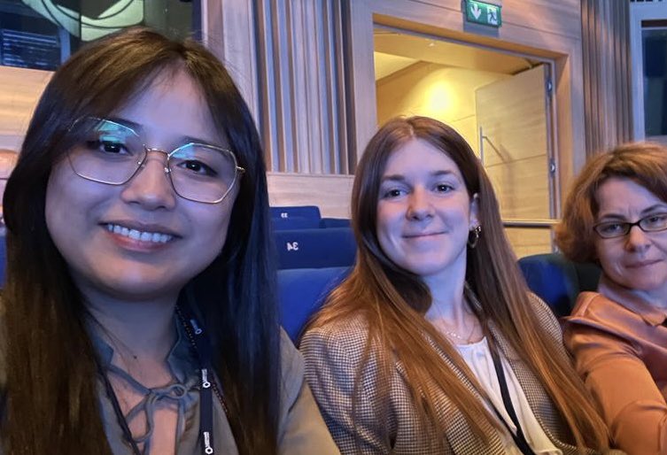 FeliciaAHanzu's tweet photo. Thank #ECE and gracias #SEEN !
Enjoying  #ECE2023 with our young fellows @mmariacb  Young Investigatoe Award and @karlis19_26 Beca Ece-Seen! https://t.co/Xi1Gu7SLvy
