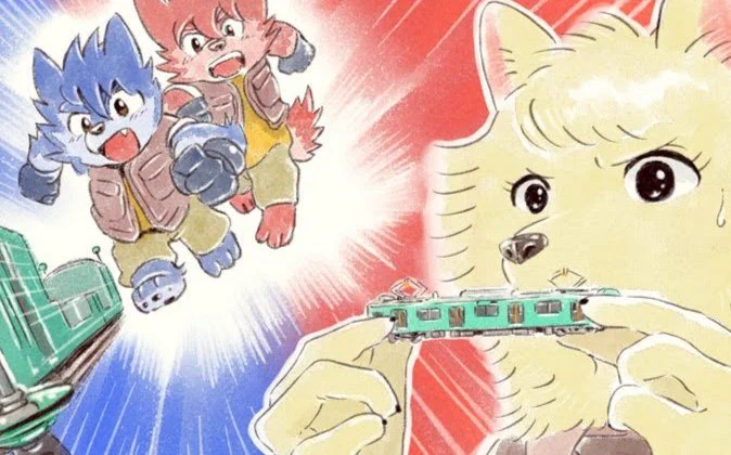 完全にパロディネタポジションの千鳥さん🐺
いつか真面目(?)に仕事をしている話も描いてみたいです😊 