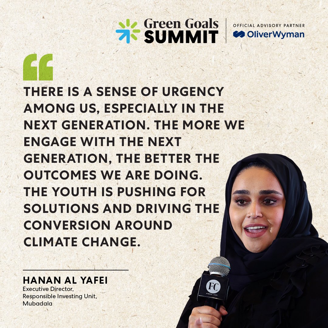 fastcompanyme's tweet photo. From Ambition to Action: The Role of Leadership in Climate action panel discussed the need to engage with institutions, communities, and youth to participate in climate action. Check out their remarks:
#GreenGoalsSummit #OWClimate https://t.co/zQ6yPqLjg5