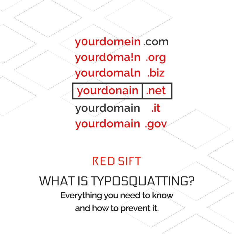 redsift's tweet photo. #Typosquatting is a social engineering tactic that targets internet users who unintentionally type incorrect URLs into their web browsers.

Find out the common methods and how best to protect against the threat.

https://t.co/h4iJa8KImO

#DomainProtection #CyberSecurity https://t.co/g45c0VCkZi