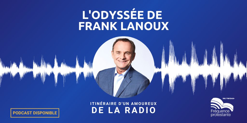 🔴 REPLAY

📻 Artisan majeur de la deuxième vie de RMC et auteur du "Dictionnaire amoureux de la radio" (sortie le 25 mai), <a href="/franklanoux/">Frank LANOUX</a> revient sur sa carrière et sur sa passion des ondes au micro de <a href="/FrProtestante/">FrequenceProtestante</a> !

▶️Interview à retrouver ici : podcasts.audiomeans.fr/lodyssee-du-pa…