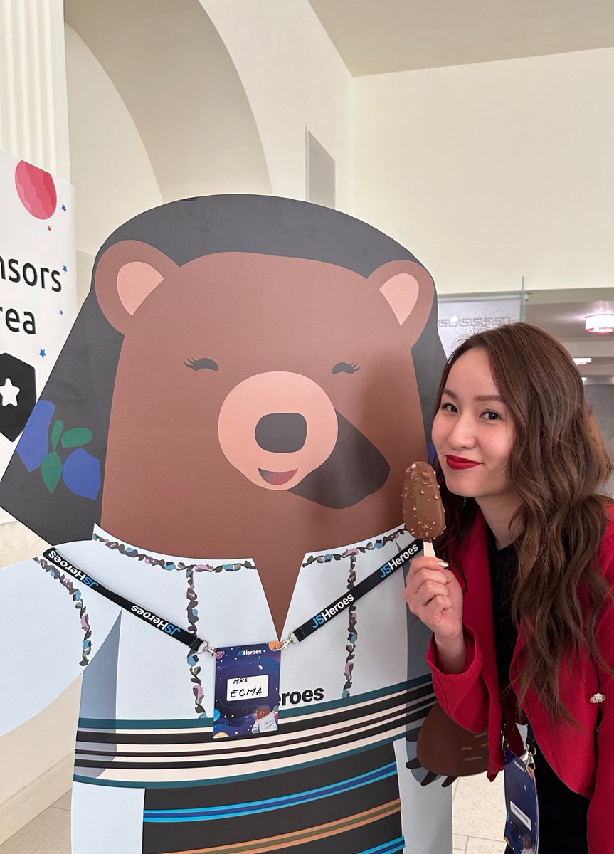 Me &amp; and food again
🤣 another ice cream.. sorry just cant BEAR it 🤭 #jsheroes2023 #ECMABear